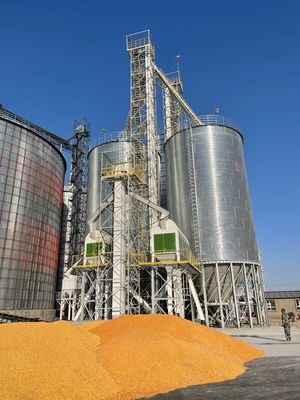 100-1000 T/D Verwerkingscapaciteit Maïsdroger Machine Industriële duurzaamheid Voor het maïsdrogen