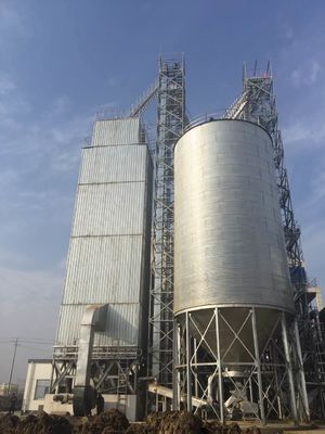 Energiebesparende paddydroger met ≤1,5% droge ongelijkheid en 5000-7000 kJ/kg warmteverbruik