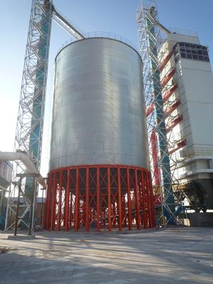 Maximaliseer opslag met granen staal silo's Ruimte-efficiëntie en recyclebare componenten