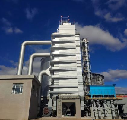 30-1500 T/D Verwerkingscapaciteit Maïsdroger Aanpasbaar voor verschillende gewassen Warme luchttemperatuur 65-160C