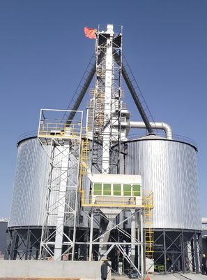 Energiebesparende maïsdroger met warmteverbruik van 5000-7000 kJ/kg en vochtreductie van 5-18%