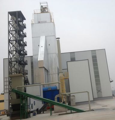 Bewezen wereldwijd succes, vertrouwd door klanten in Venezuela Paddy Dryer Machine met multi-stage drogen en tempering technologie