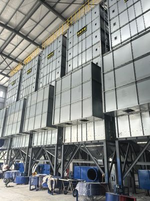 Online Temperatuurdetectie Kleine Graandroger Voor Maïs Met Automatische Besturing En Veiligheidsvoorzieningen