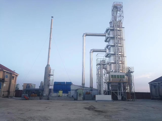 Maïsdroger 100-1000 T/D voor voedselverwerkende industrieën