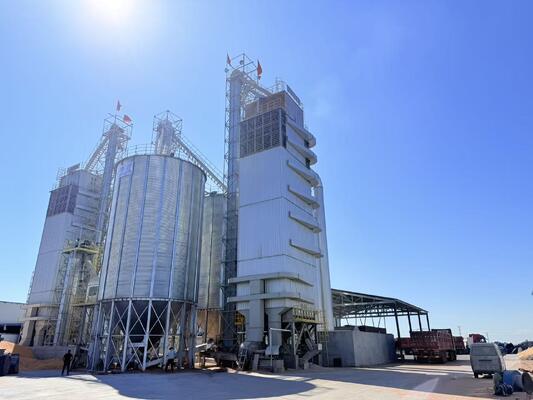 High-efficiency Continuous Grain Drying Tower Multi-heat Source Adaptable Grain Drying Unit with Uniform Moisture Reduction